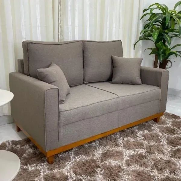 Sofá Living Slim  1,40m Linho  Produto Novo!  Pronta Entrega! - Foto 5