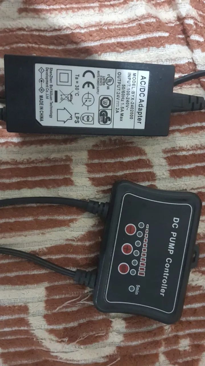 DC Pump controller e Fonte de Bomba Model : DC - 3000 DCP - 521 Bvolt