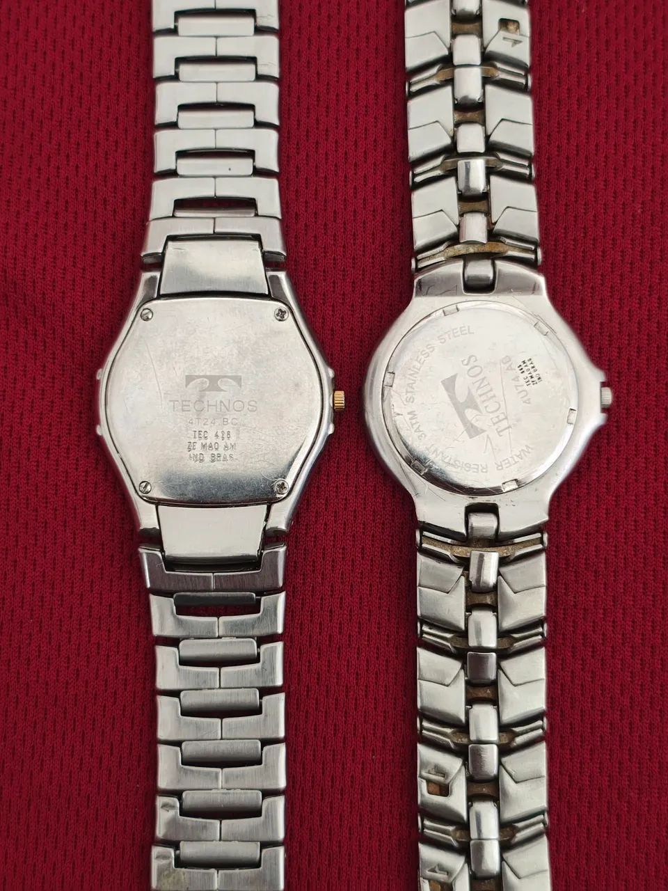 Lote 2 Relógios Technos Ultra slim Vintage  - Foto 3