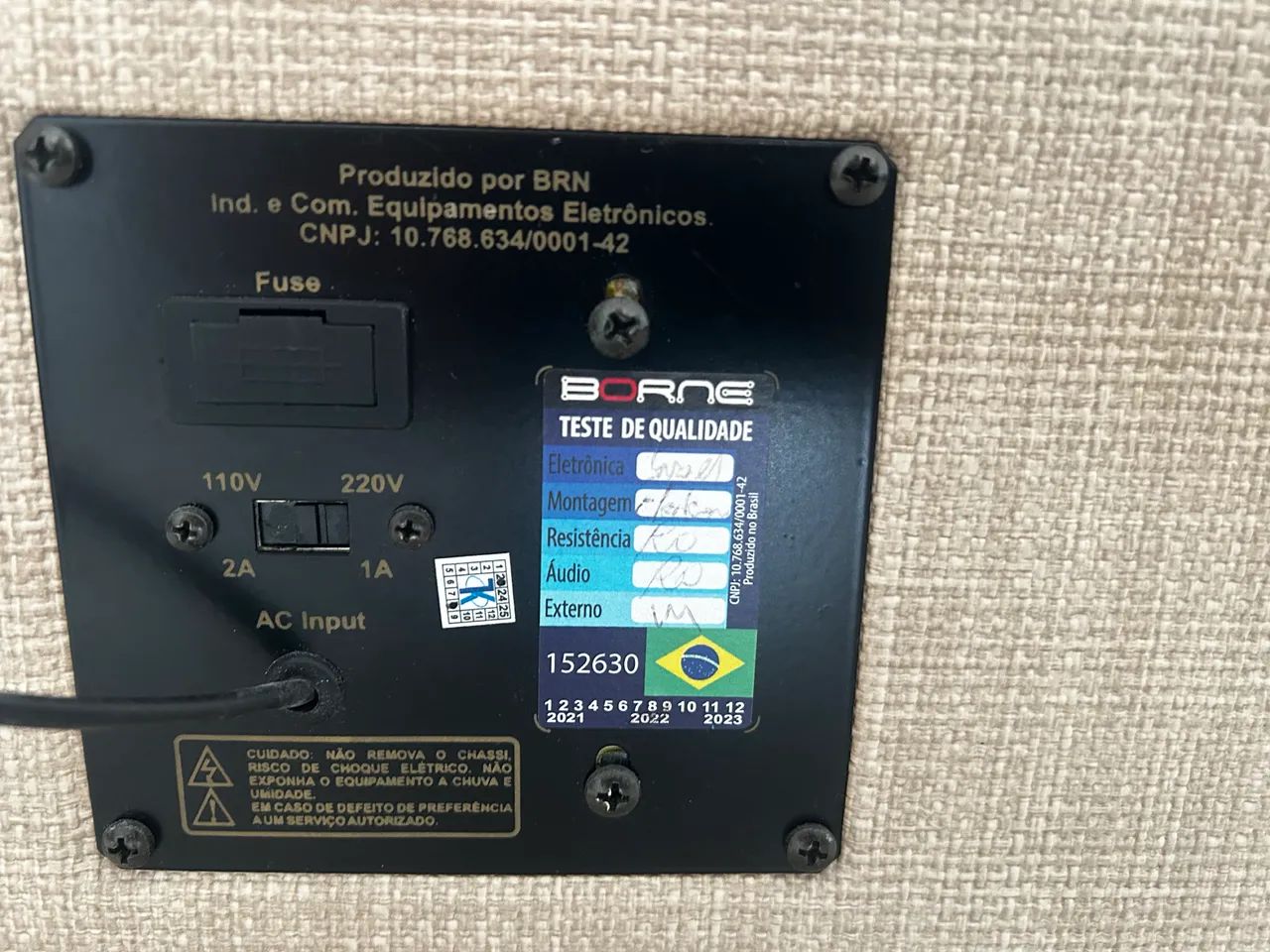 Amplificador Borne Vorax 630 Studio - Foto 5