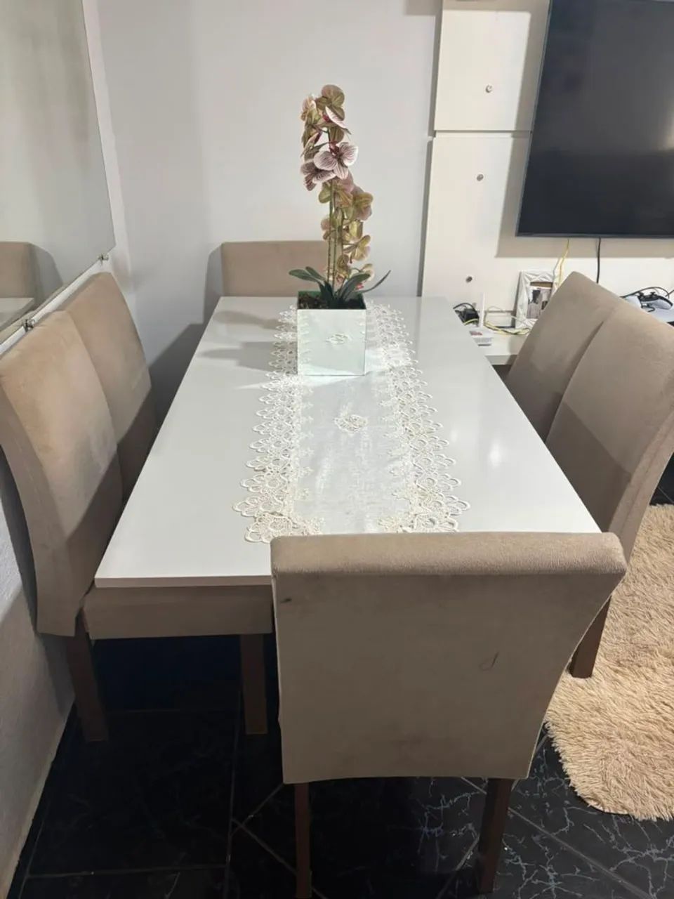 Mesa 6 cadeiras