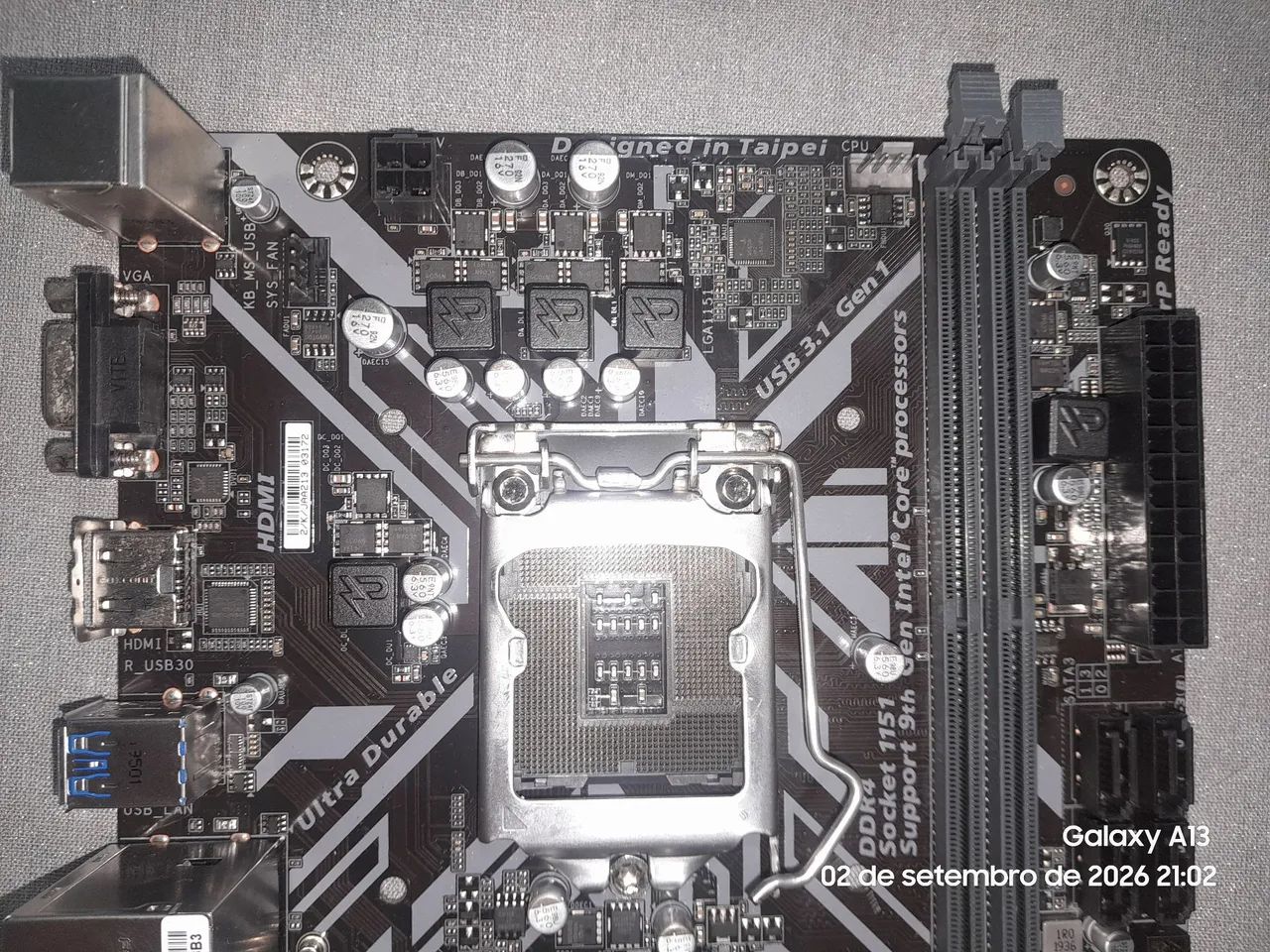 Placa mae H310M H 2.0 ( defeito ) - Foto 2