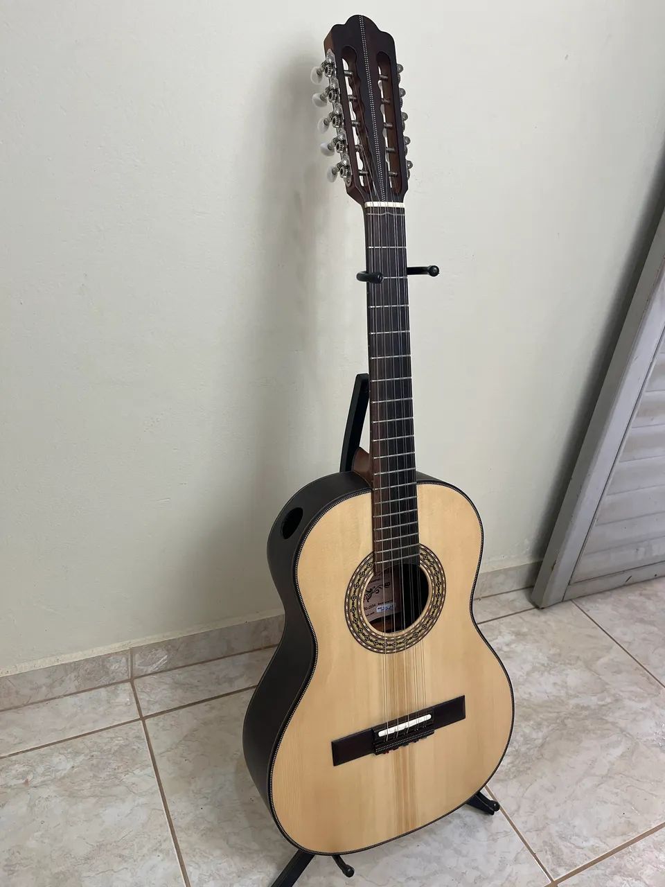 Viola caipira Luthier Rodrigo Araújo COM CASE - Foto 2