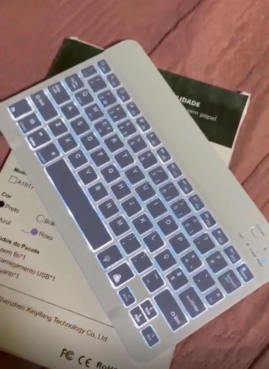 Teclado Bluetooth BETTDOW iPad, Notebook, Tablets e smartphone Keyboard  Magnetic - Foto 4