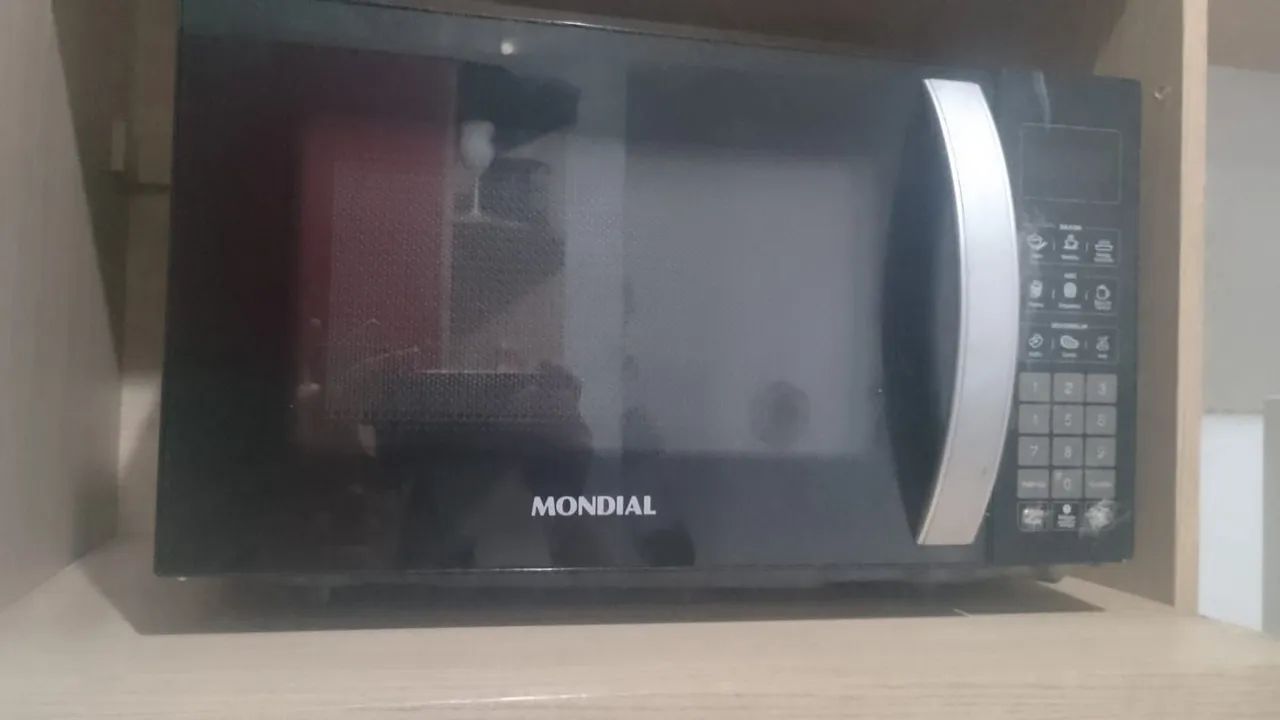 Microondas preto mundial  - Foto 2