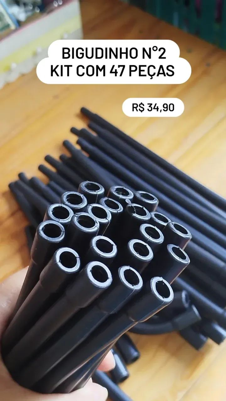 Para fazer cachos (bigudinho)