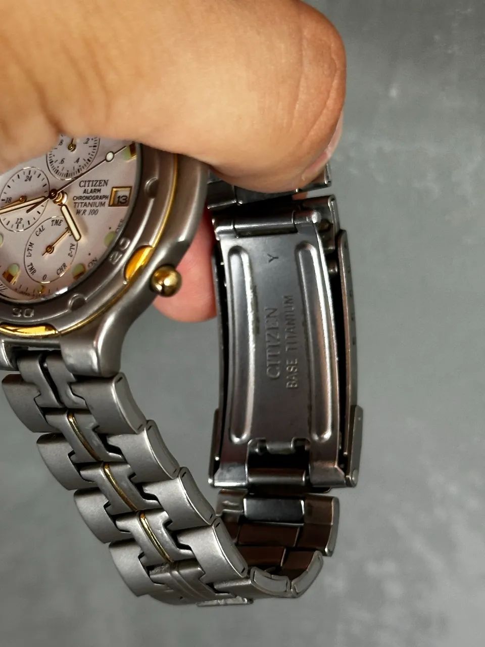 Relógio Citizen Titanium Cronógrafo - Foto 3