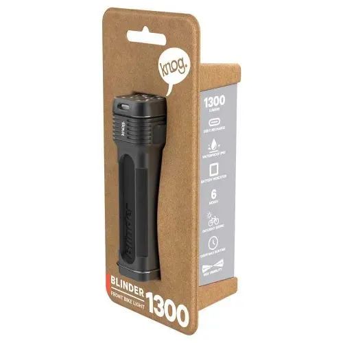 Knog 1300 flashlight Blinder Importada Lanterna para bicicletas só Anápolis e  Goiânia GO - Foto 2