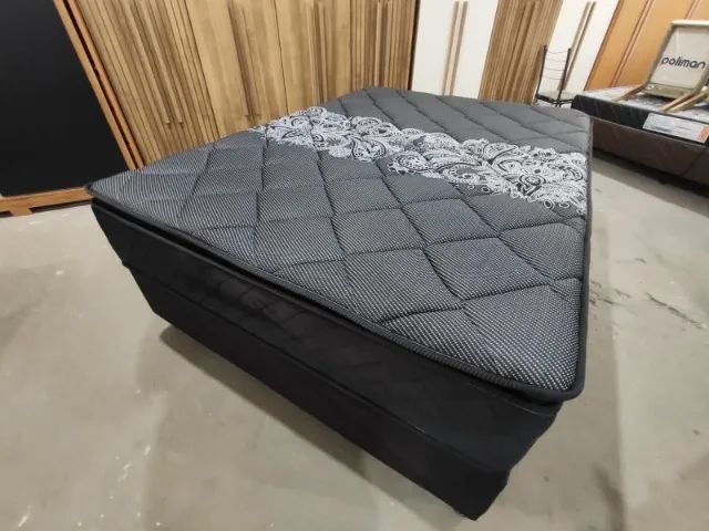 Cama Box Casal Colchão D33 com Pilow Top - Entrega Grátis  - Foto 2