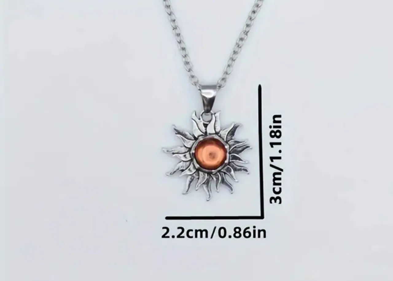 Colar com pingente de sol - Foto 3