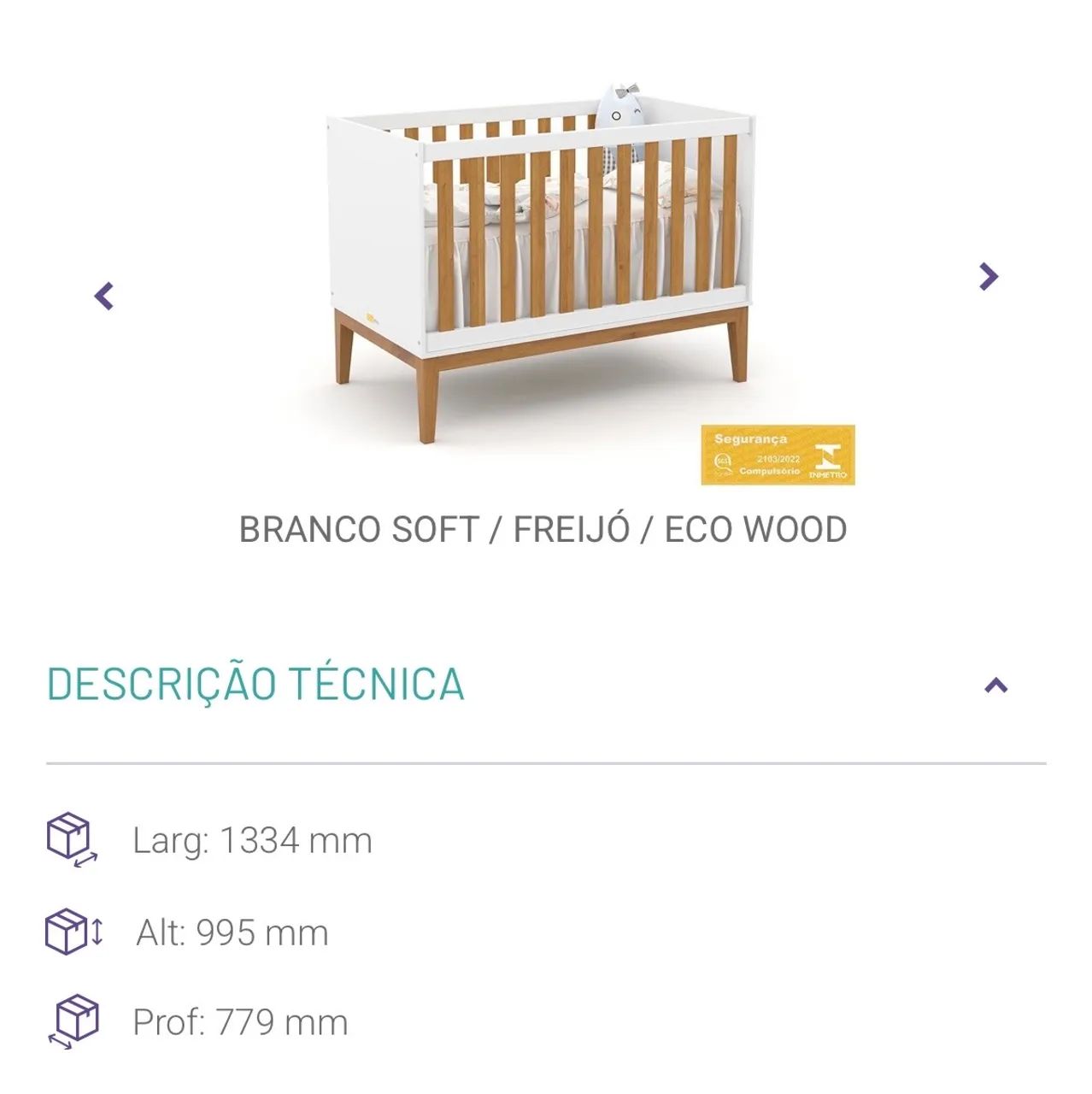 Berço que vira mini cama  - Foto 2