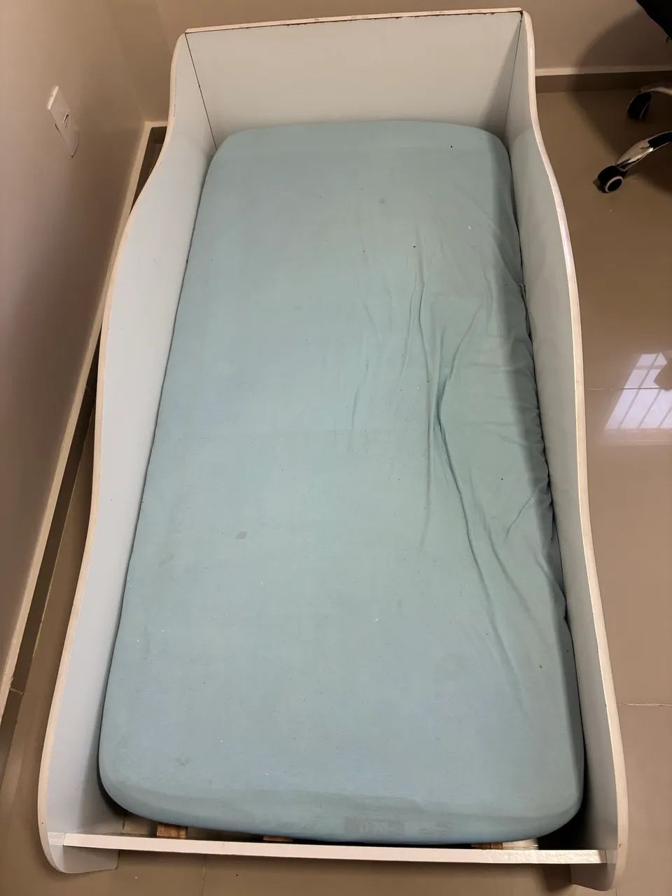 Mini Cama com Proteção Lateral Astronauta com Colchão - Foto 5
