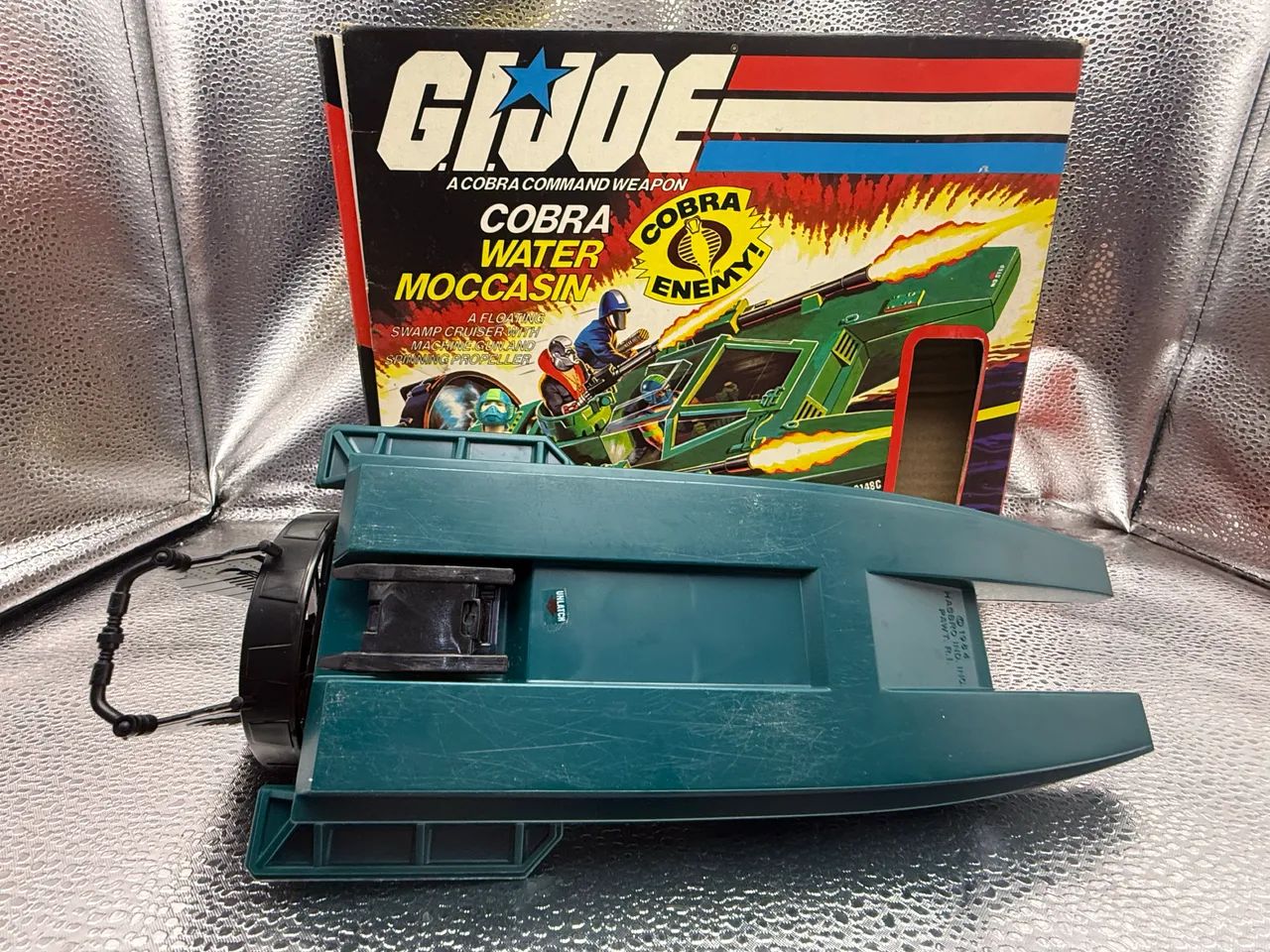 Gi Joe Cobra Water Moccasin e piloto Copperhead v1 - 1984