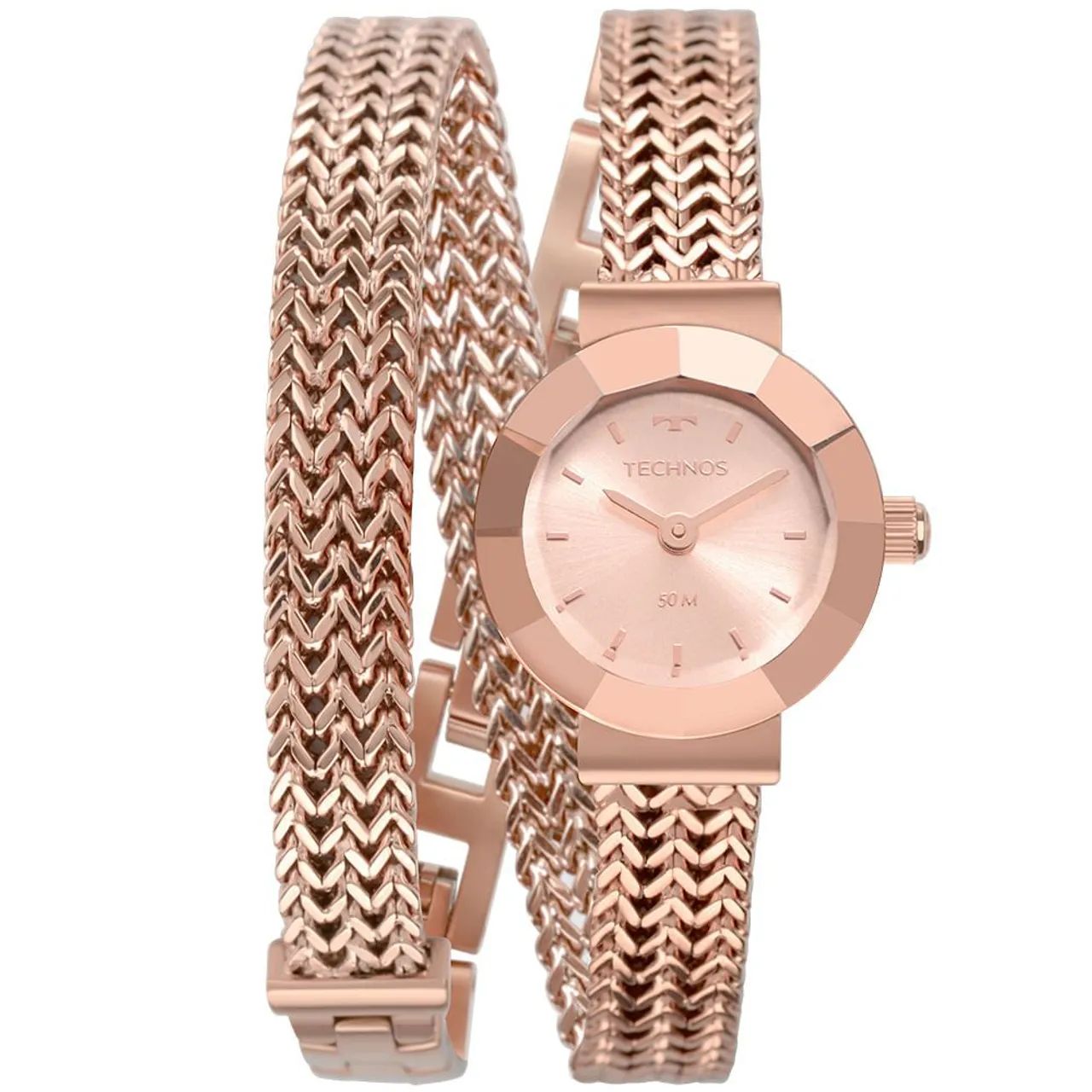 Relógio Technos Feminino Mini Rosé 5Y20IR/4J