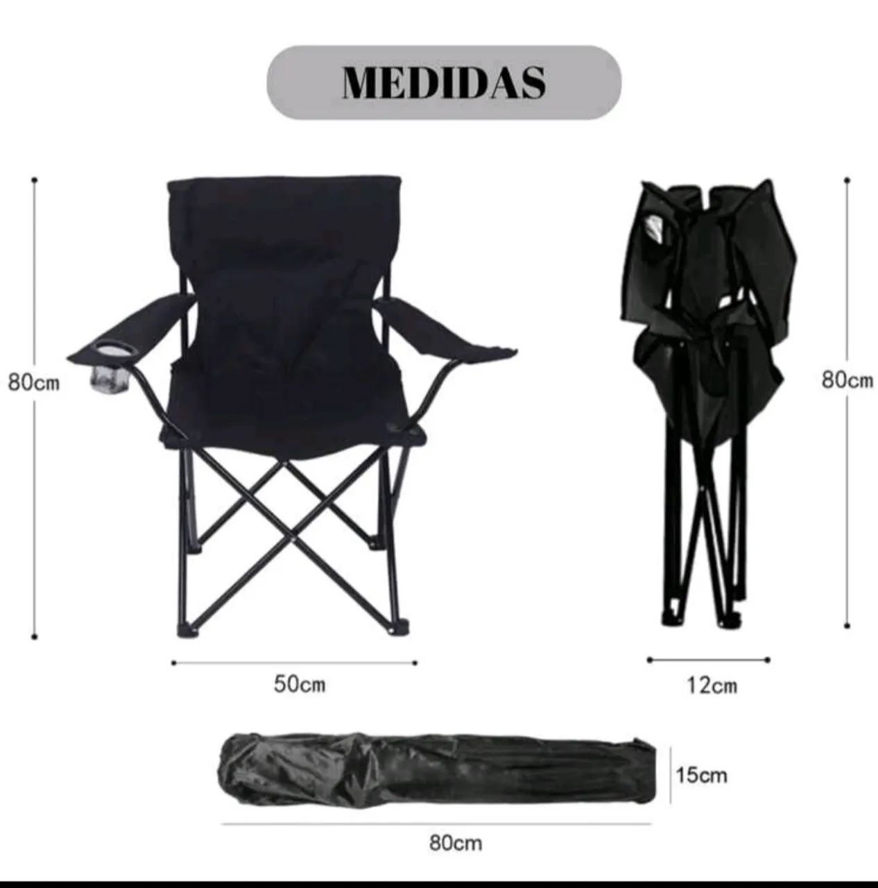 Cadeira de camping - Foto 2