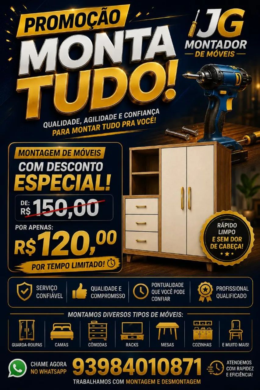 JG MONTADOR DE MÓVEIS 