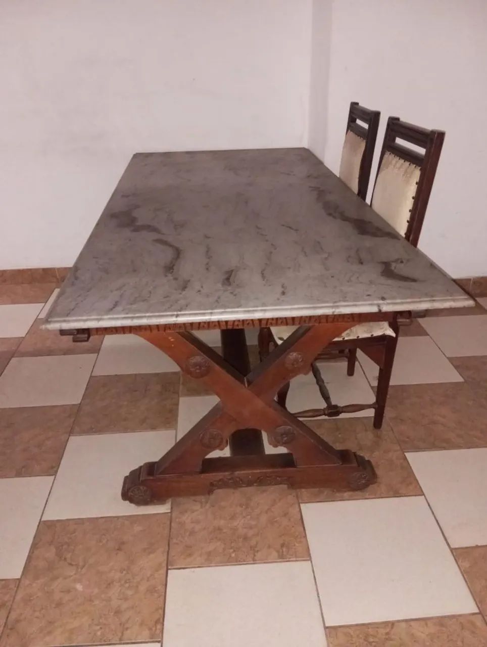Mesa rústica 