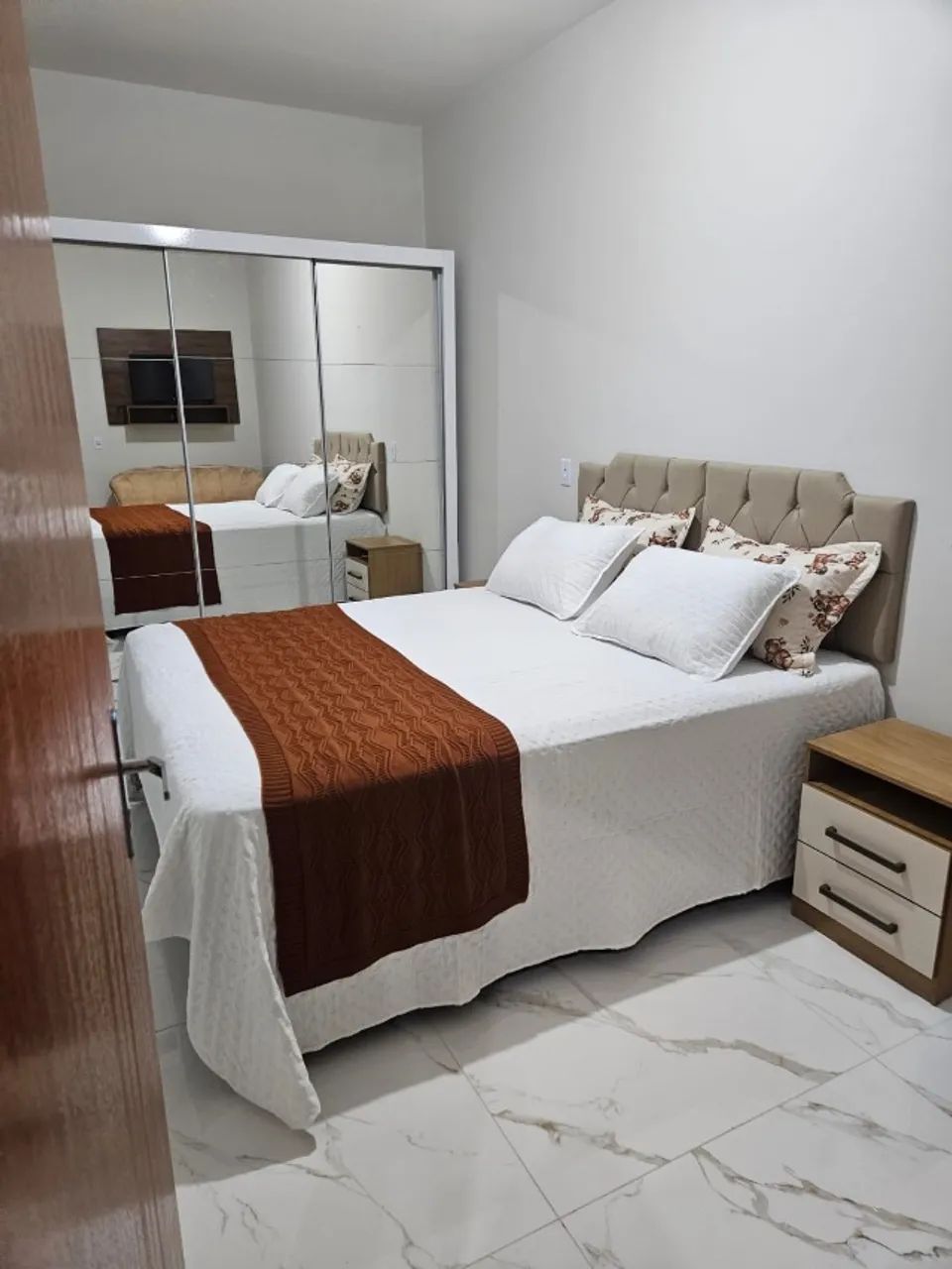 Casa com 2 quartos totalmente mobiliada, pronta para morar!!! - Foto 2