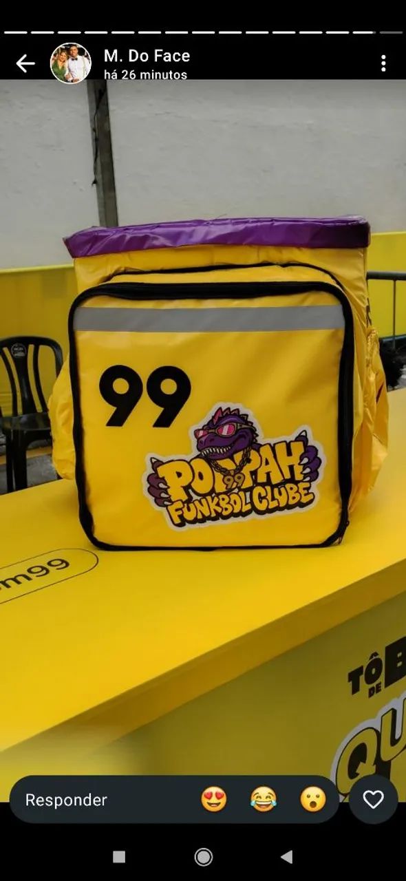 Bag exclusiva 99 junto com PodPah