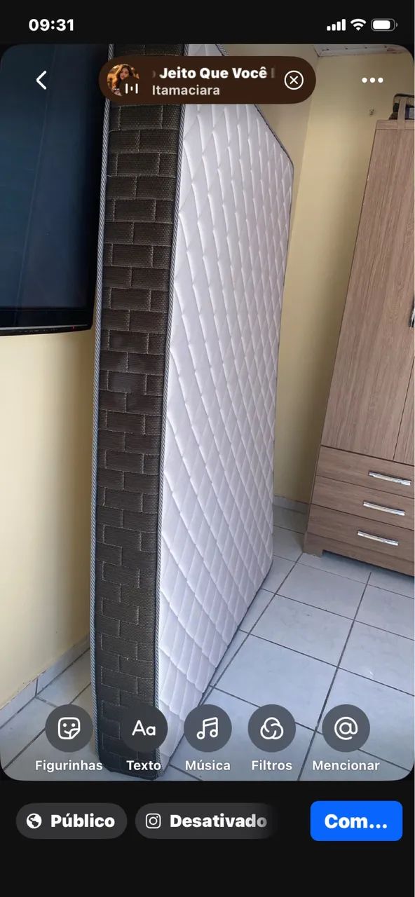 Colchão de casal / ortobom 
