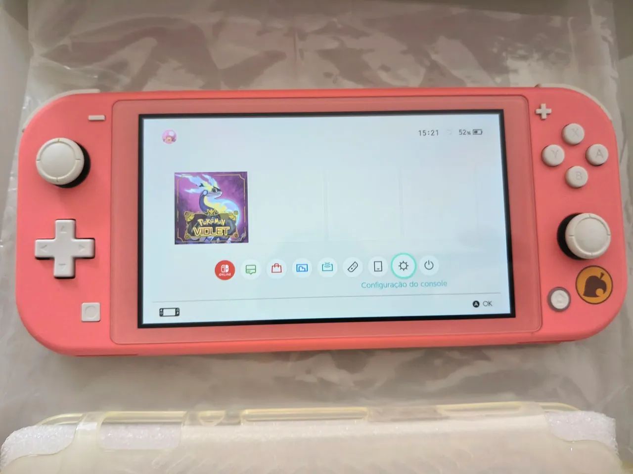 Nintendo Switch Lite Animal Crossing - Foto 2