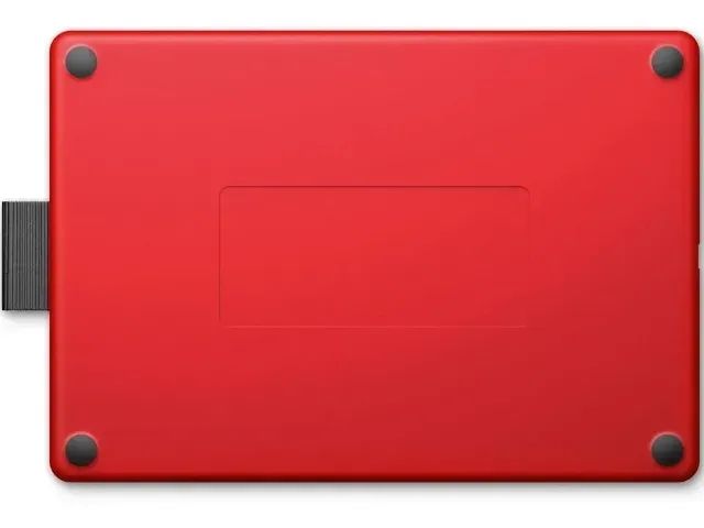 Mesa Digitalizadora One By Wacom CTL472, Pequena, Cor Preto e Vermelho - Foto 4
