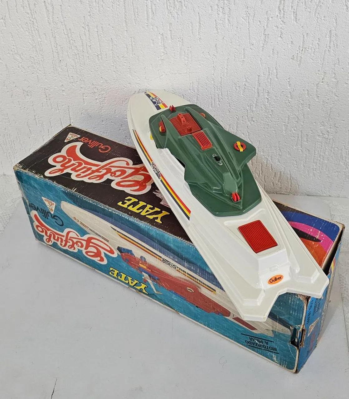 brinquedo colecionável yate golfinho  gulliver  anos 80  - Foto 3