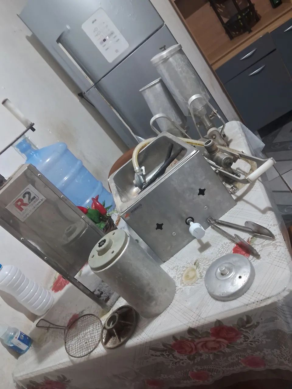 Equipamentos de churros e pastel