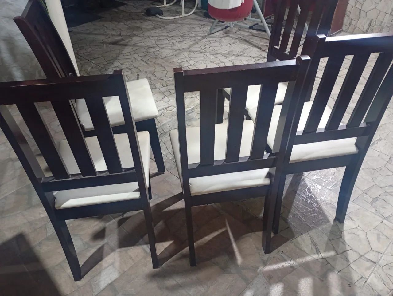 Cadeira jantar  são 5  - Foto 3