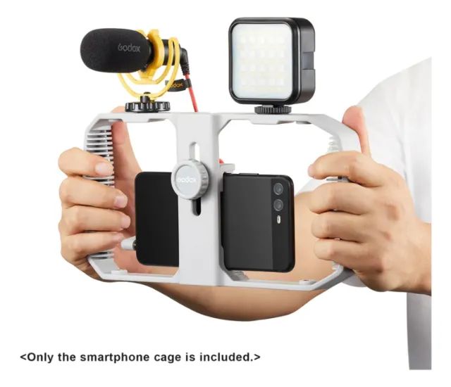 Gaiola para Smartphone Godox Cinza - Foto 4