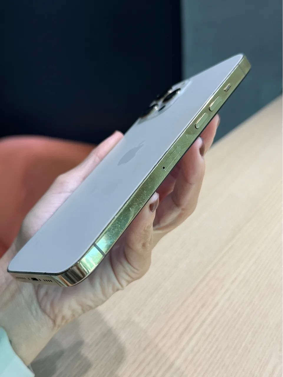iPhone 12 Pro Max 256GB Gold Seminovo Garantia Loja Física