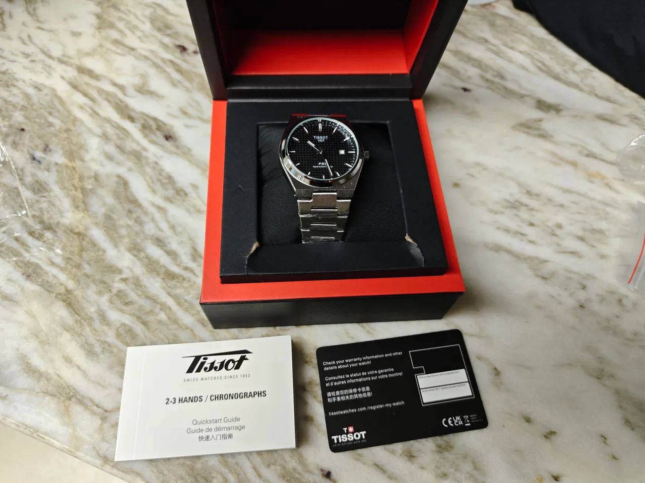 Relógio Tissot PRX Powermatic Azul - Foto 2