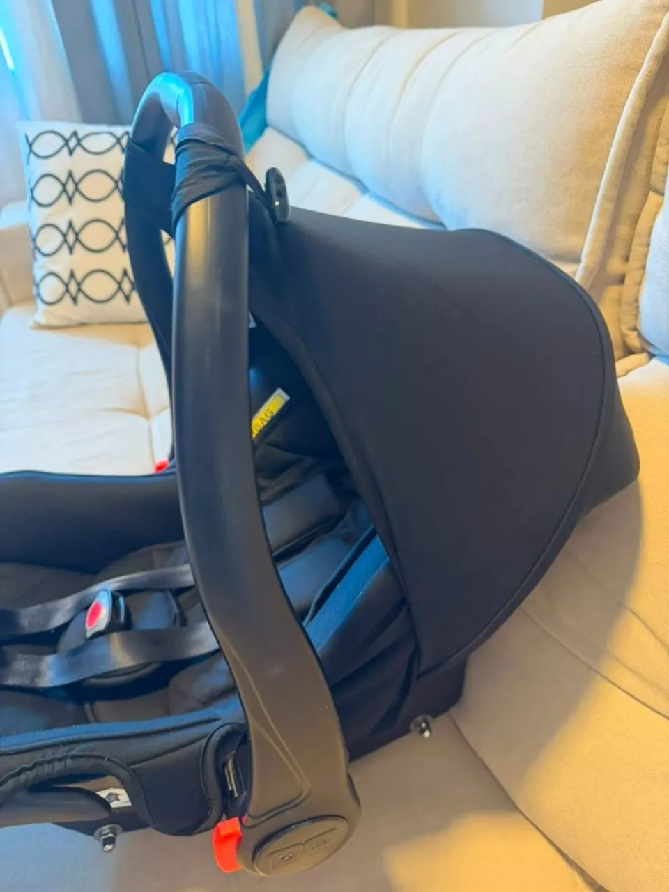 Bebê conforto Risus Black ABC Design + BASE ISOFIX  - Foto 3