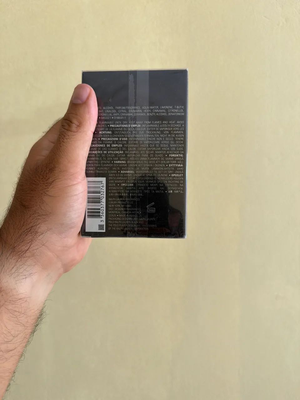 Perfume Polo Black Original Lacrado  - Foto 3