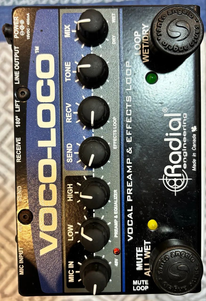 Pedal VOCO-LOCO para vocalistas - Foto 6