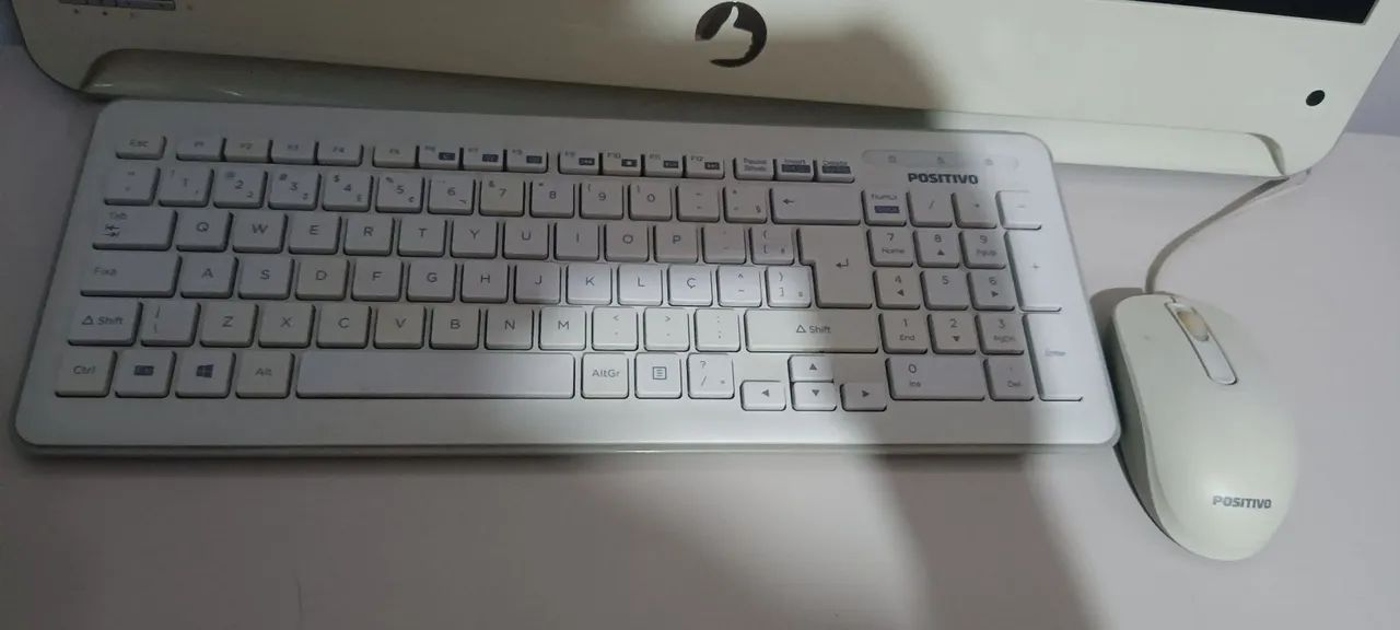 Teclado e mouse positivo