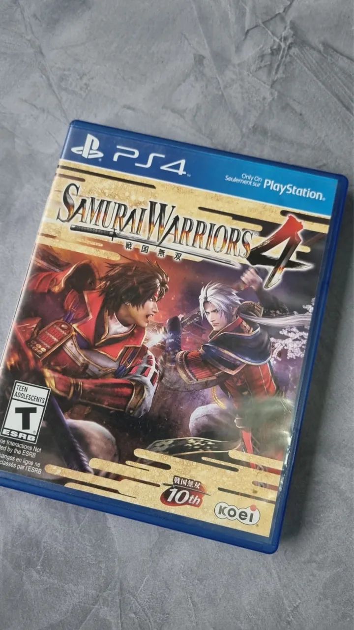 JOGO PS4 - Samurai Warriors 4