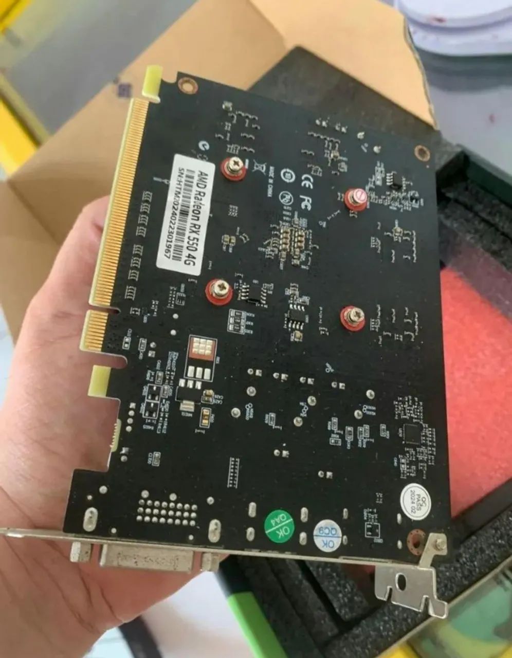 placa de vídeo rx550 4g soyo - Foto 2