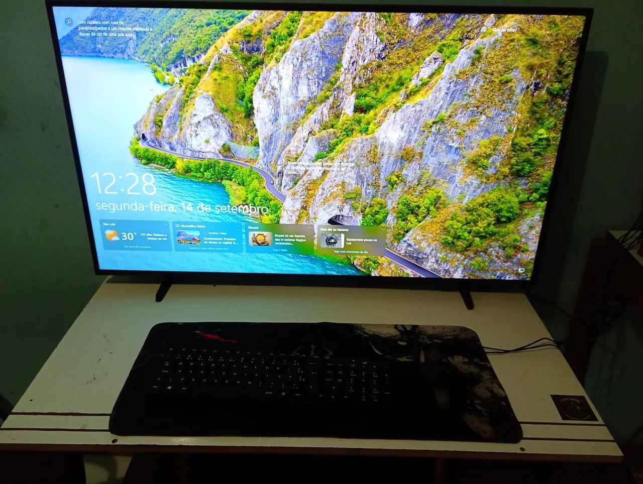 TV Samsung 43" 4K - Foto 2