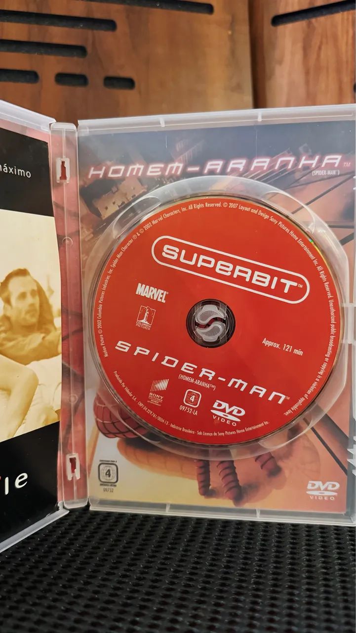 Homem-Aranha (2002) DVD - SUPERBIT (Versão de maior e qualidade) Usado - Foto 4