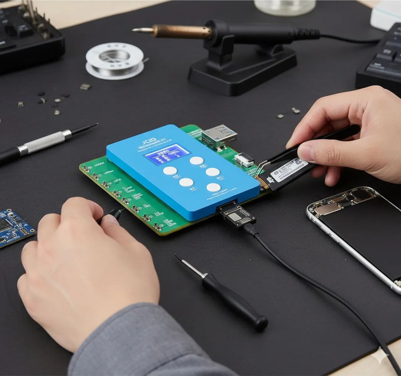 JCID Q1 programadora de bateria - Foto 4