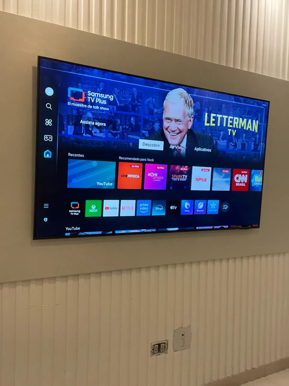 Televisão Samsung 65 PL ?NOVA? - Foto 4