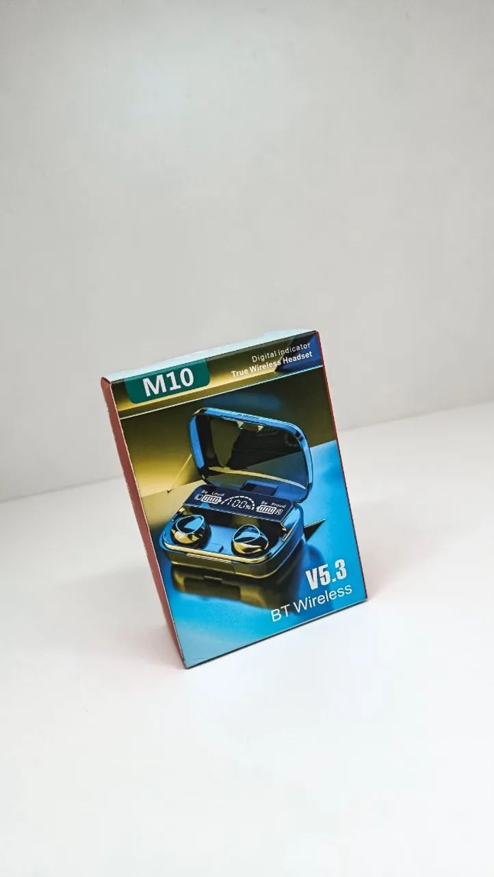 Fone Bluetooth TWS M10 Preto  - Foto 4