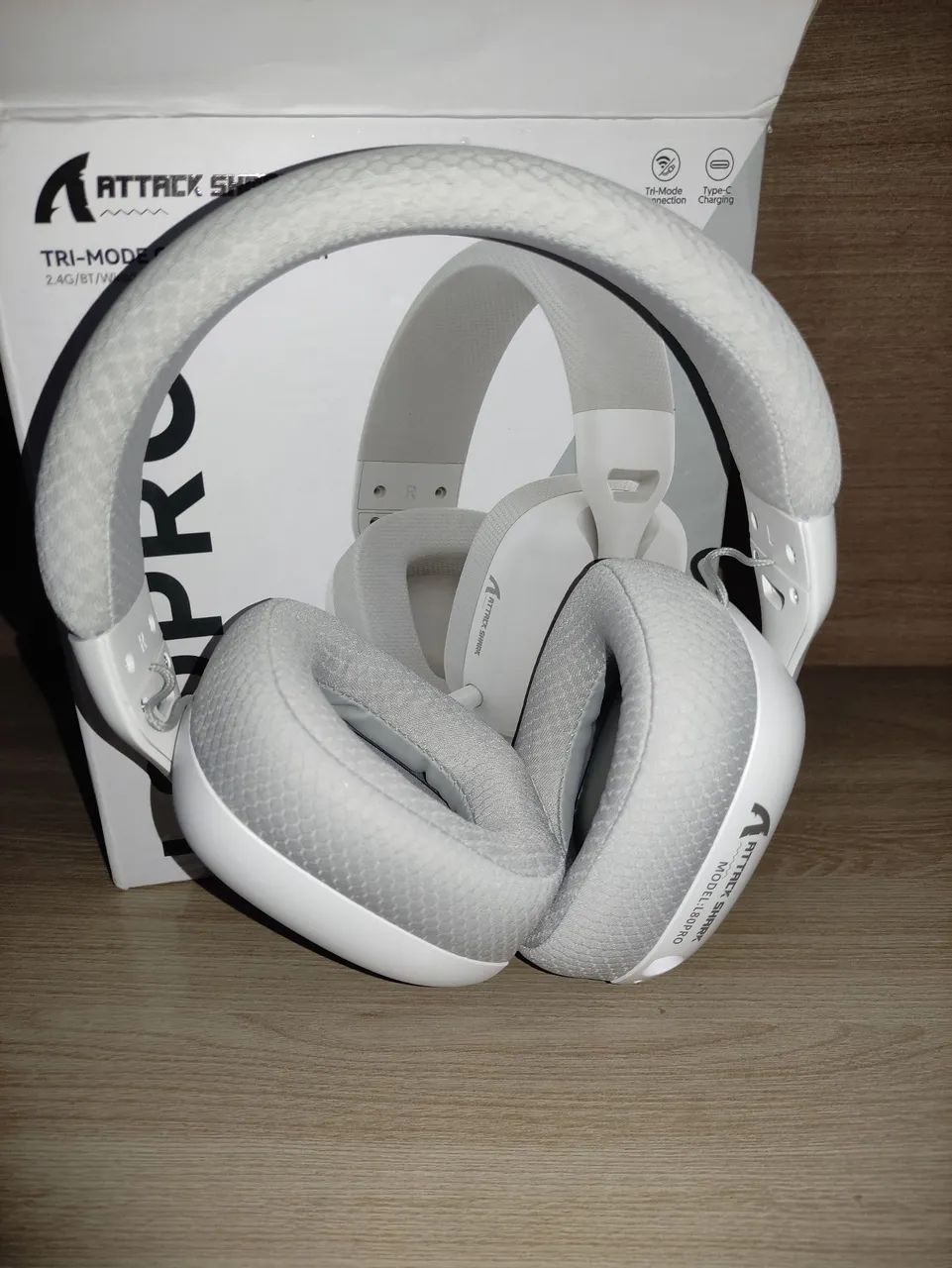 Attack Shark l80 pro, headset sem fio 