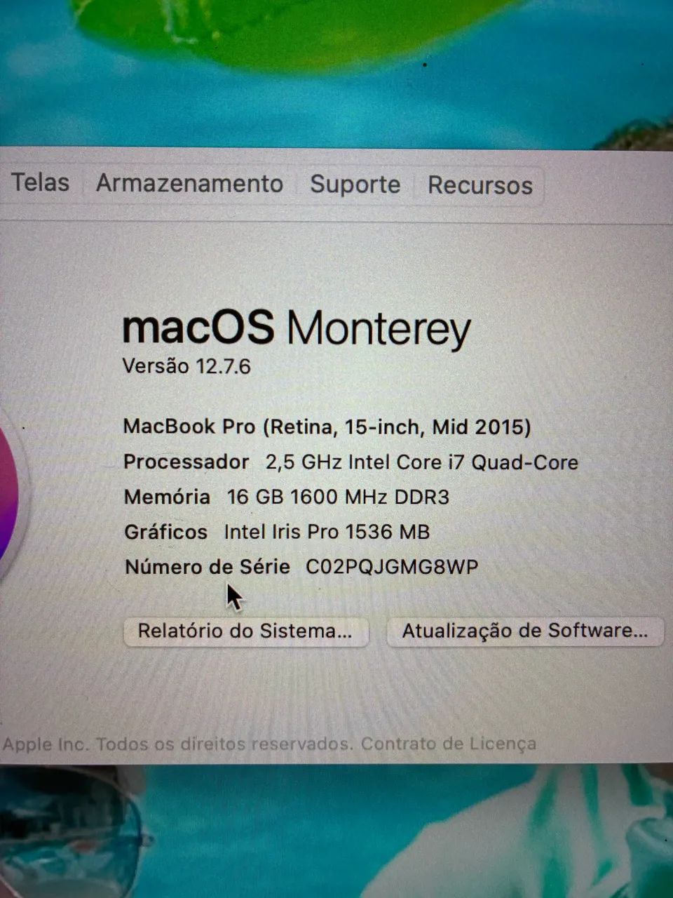 MacBook Pro 2015 i7 16gb ram  - Foto 3
