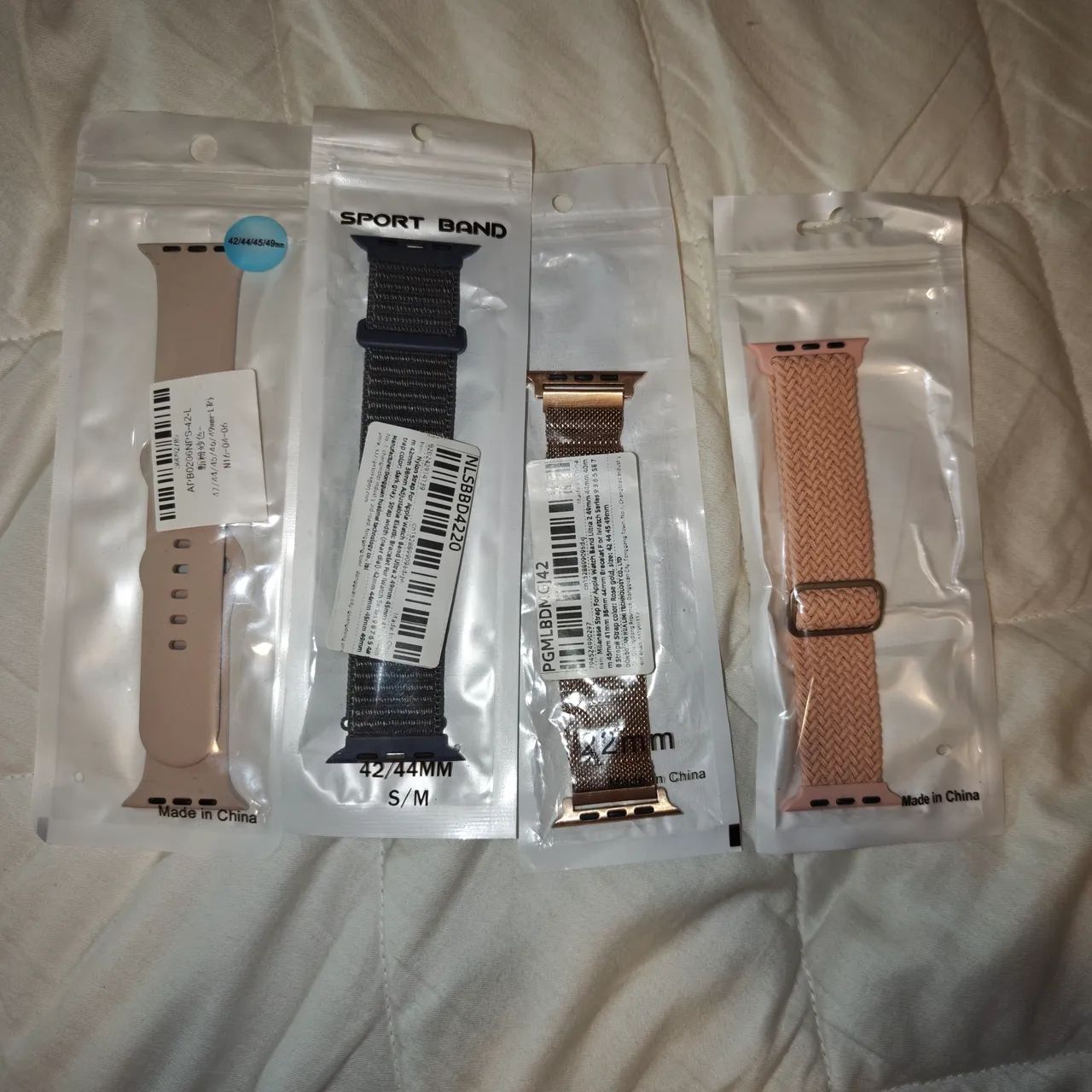 kit 4 pulseiras para apple watch