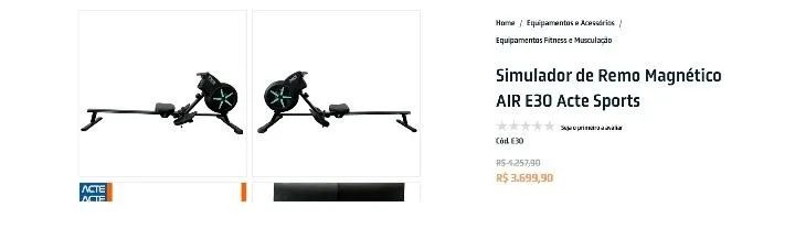 Equipamentos musculação
