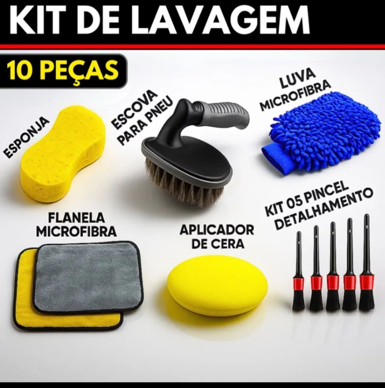 Kit lavagem automotivo  - Foto 3