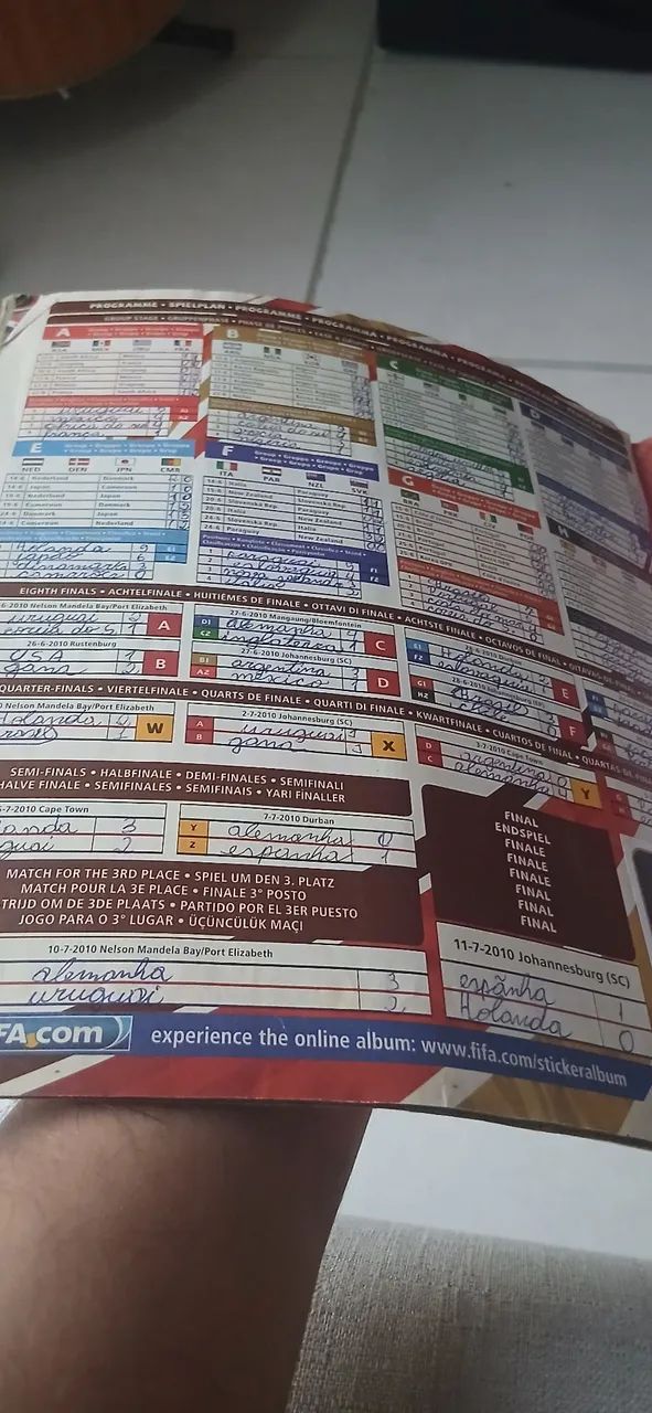 Álbum copa 2010 - Foto 4