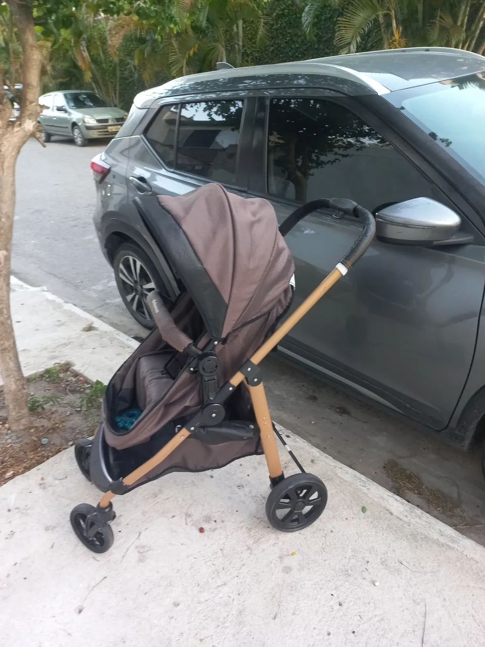 Carrinho de bebê +bebê conforto  - Foto 2